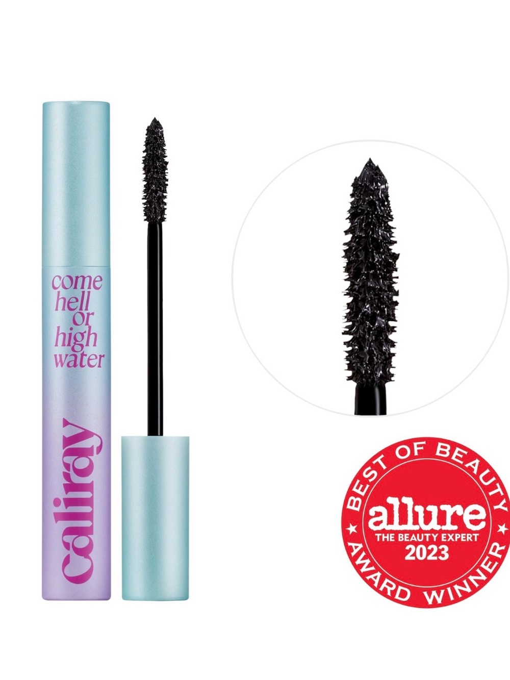 CALIRAY Come Hell or High Water Volumizing & Lengthening Tubing Mascara NWOB
